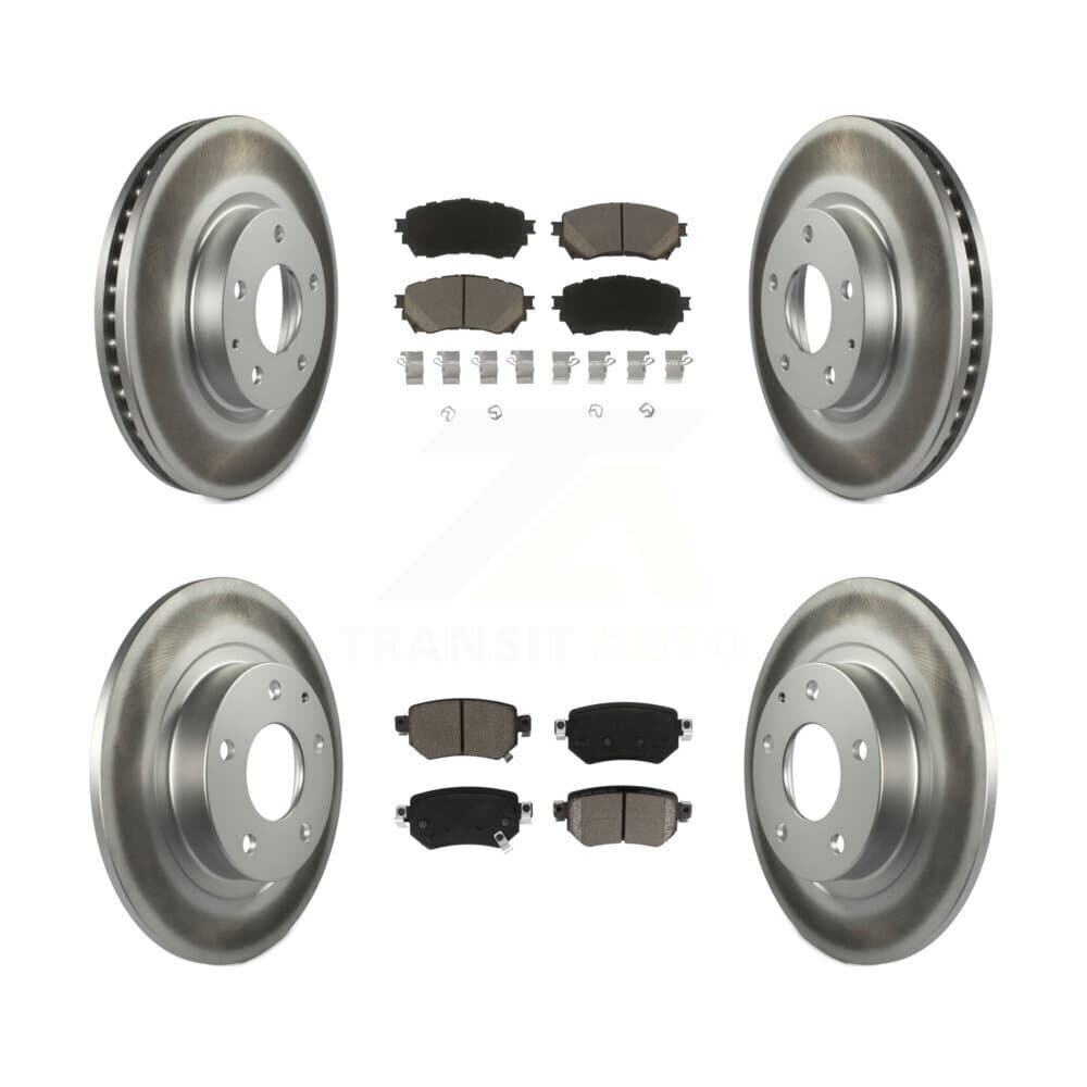Transit Auto - KGC-101154 - Front and Rear Disc Brake Kits image 1