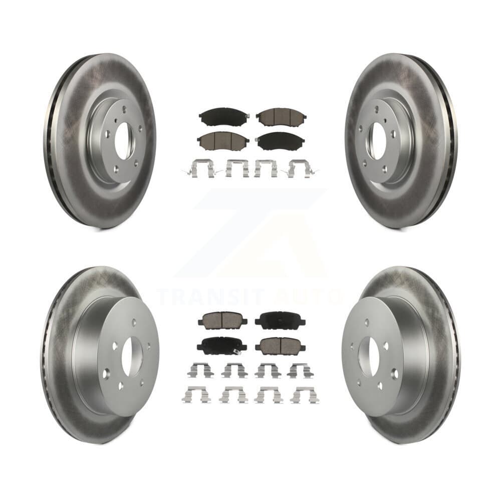 Transit Auto - KGC-101158 - Front and Rear Disc Brake Kits image 1