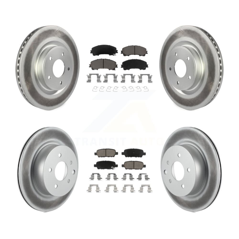 Transit Auto - KGC-101167 - Front and Rear Disc Brake Kits image 1