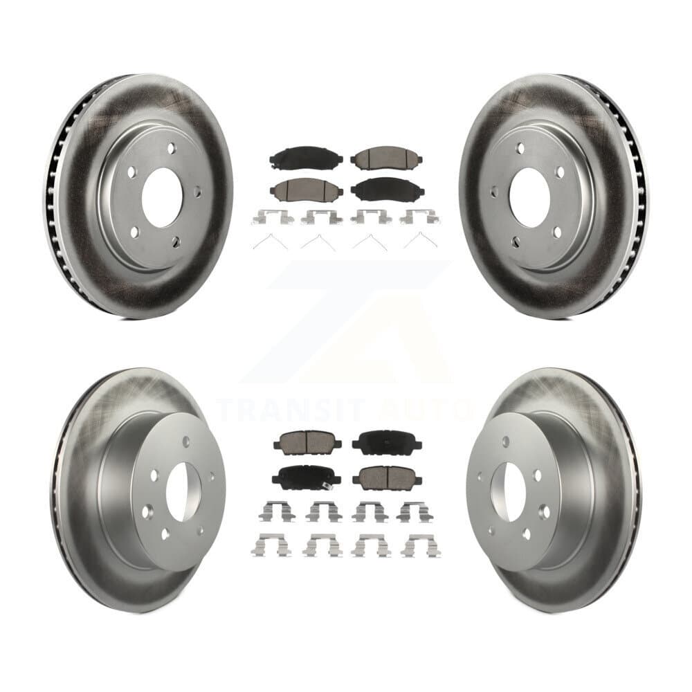 Transit Auto - KGC-101182 - Front and Rear Disc Brake Kits image 1