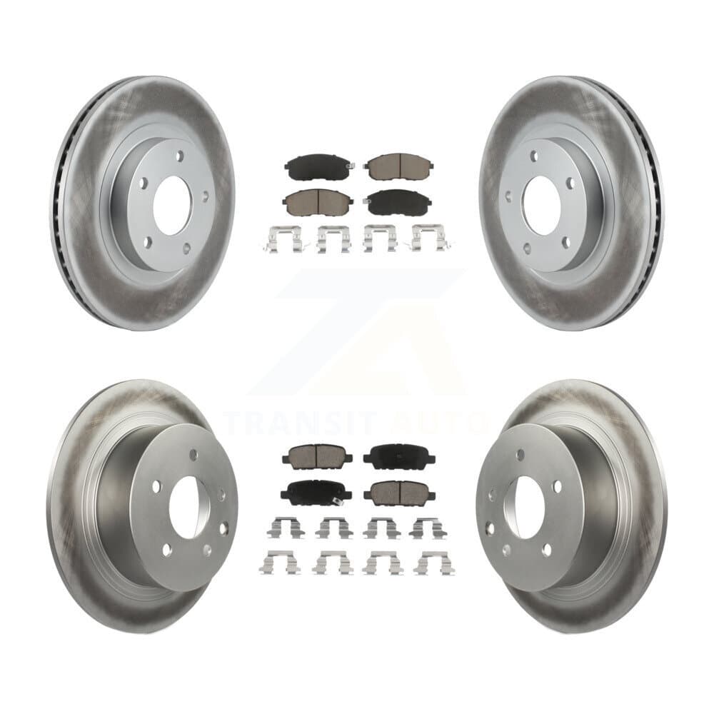 Transit Auto - KGC-101186 - Front and Rear Disc Brake Kits image 1