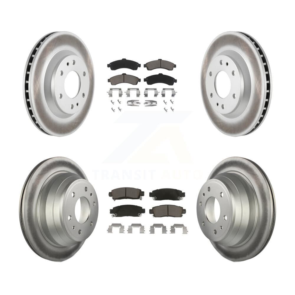 Transit Auto - KGC-101236 - Front and Rear Disc Brake Kits image 1