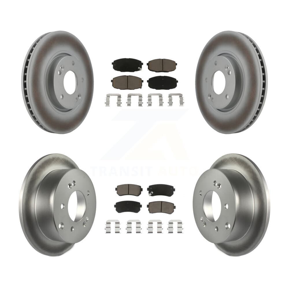 Transit Auto - KGC-101318 - Front and Rear Disc Brake Kits image 1