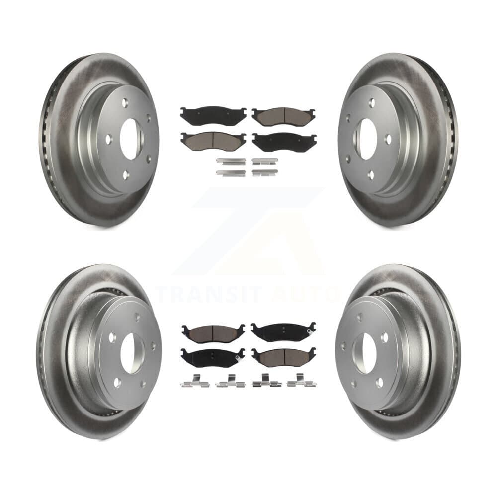 Transit Auto - KGC-101332 - Front and Rear Disc Brake Kits image 1