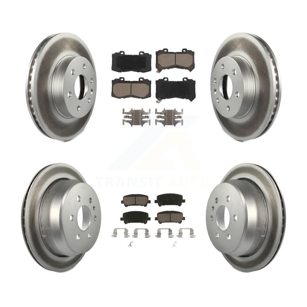 Transit Auto - KGC-101359 - Front and Rear Disc Brake Kits image 1