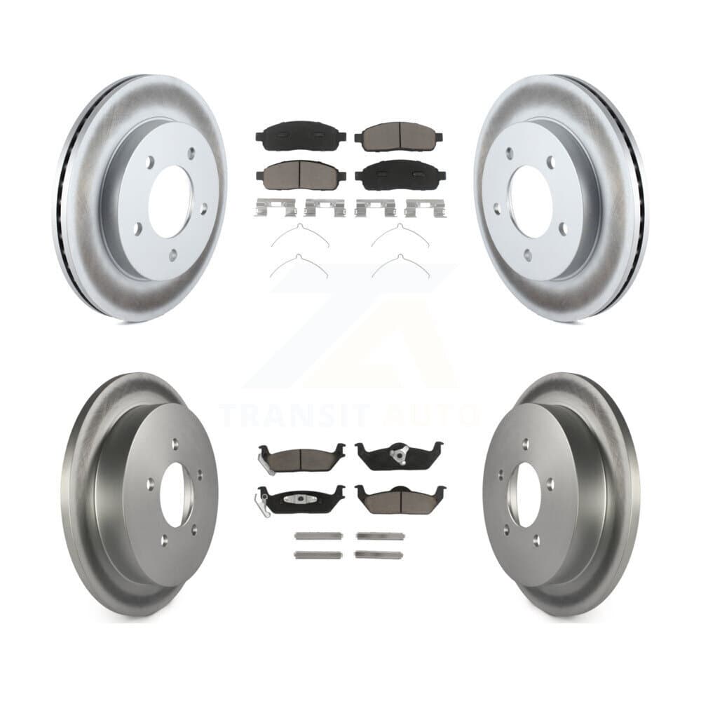 Transit Auto - KGC-101368 - Front and Rear Disc Brake Kits image 1