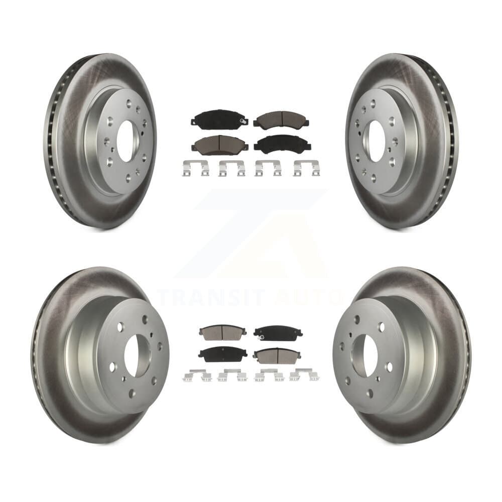 Transit Auto - KGC-101395 - Front and Rear Disc Brake Kits image 1