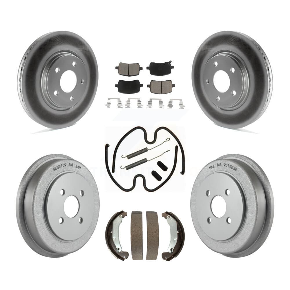 Transit Auto - KGC-101917 - Front and Rear Disc Brake Kits image 1