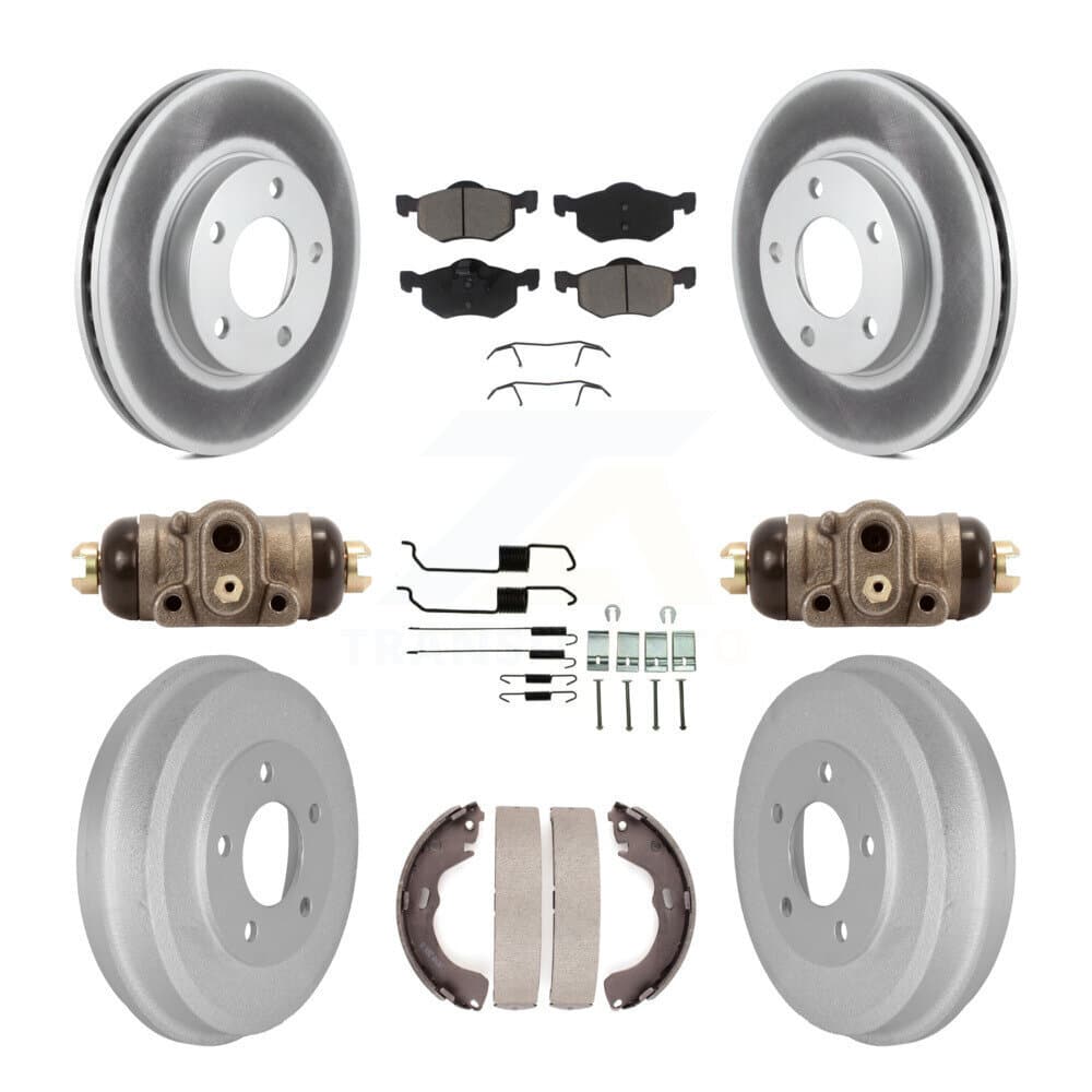 Transit Auto - KGC-102073 - Front and Rear Disc Brake Kits image 1