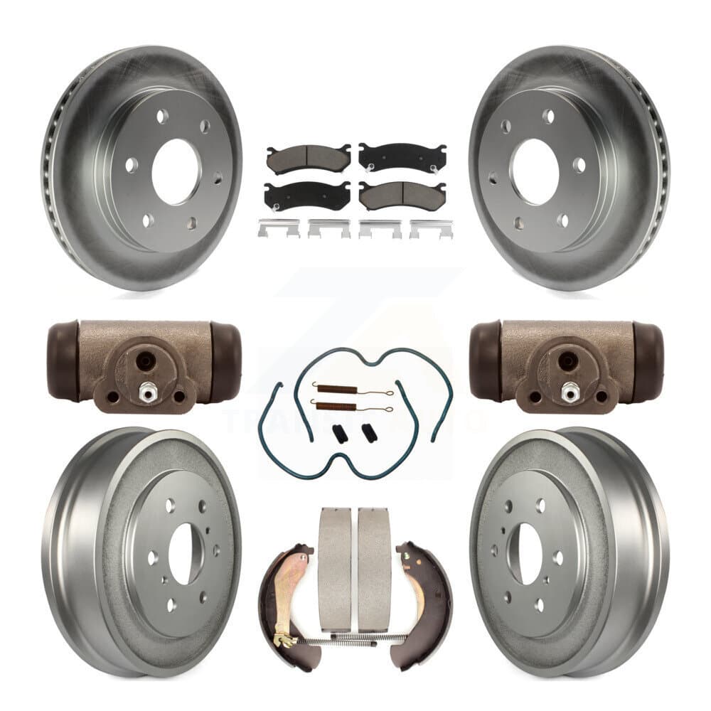 Transit Auto - KGC-102101 - Front and Rear Disc Brake Kits image 1