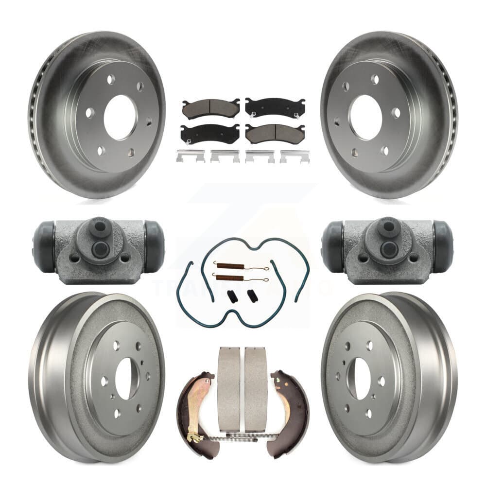 Transit Auto - KGC-102102 - Front and Rear Disc Brake Kits image 1
