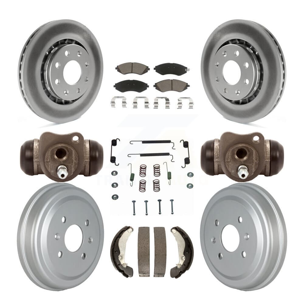 Transit Auto - KGC-102104 - Front and Rear Disc Brake Kits image 1