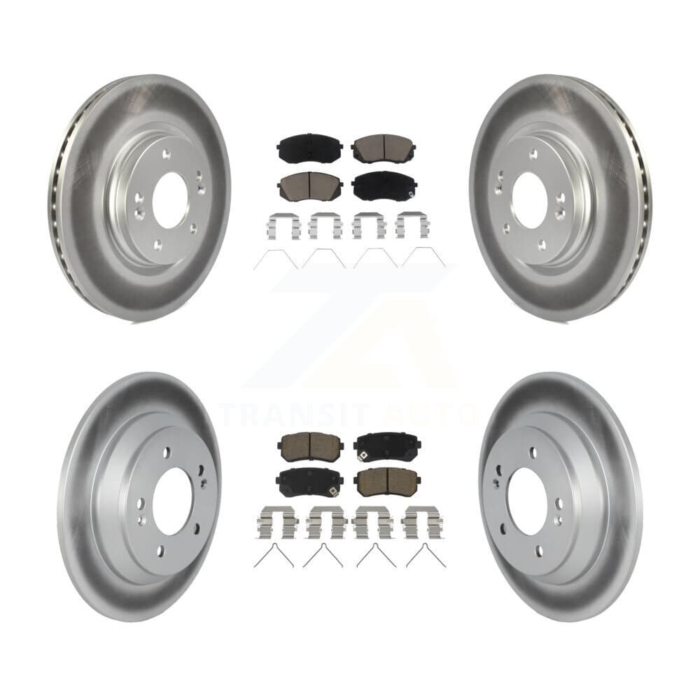 Transit Auto - KGC-102350 - Front and Rear Disc Brake Kits image 1