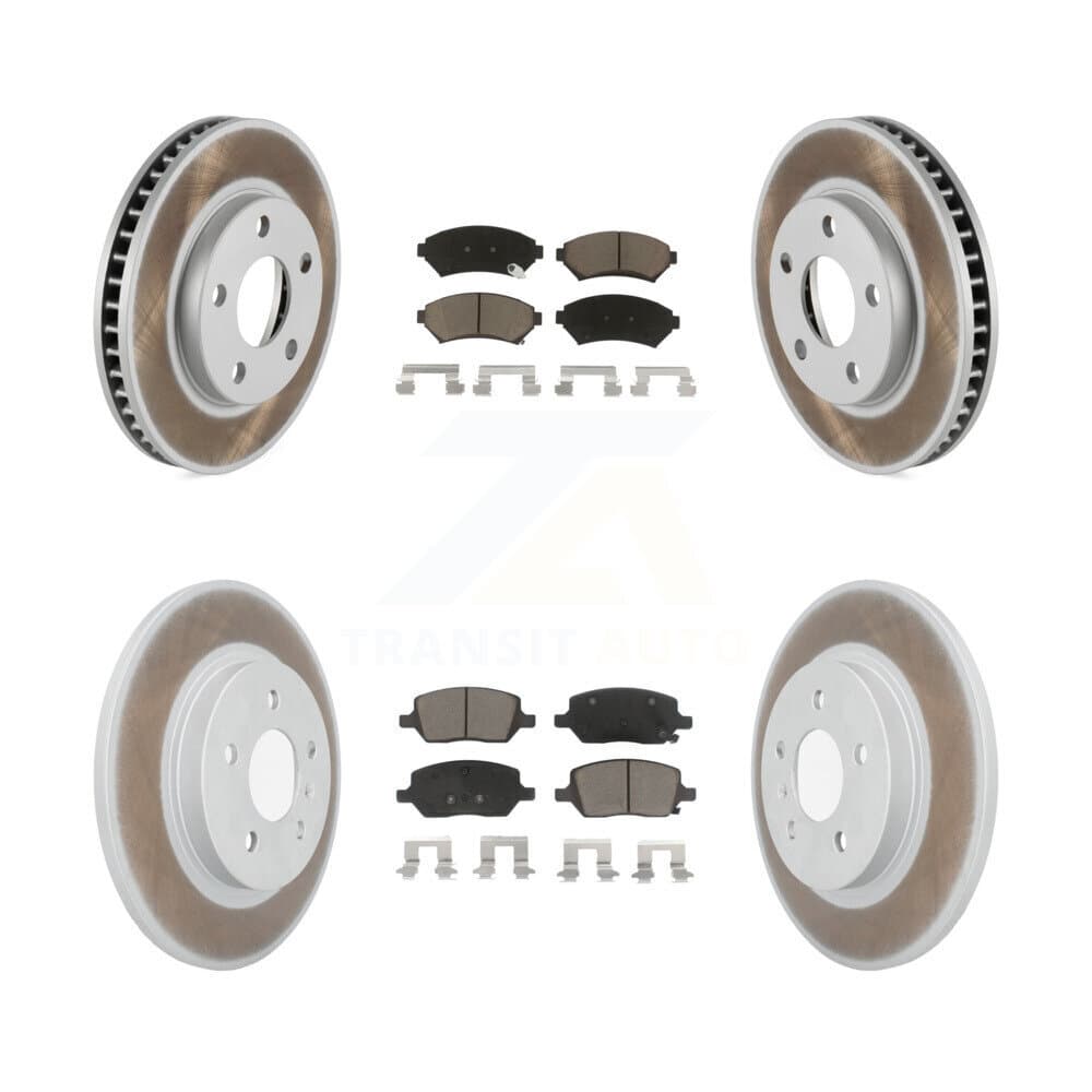 Transit Auto - KGC-102382 - Front and Rear Disc Brake Kits image 1
