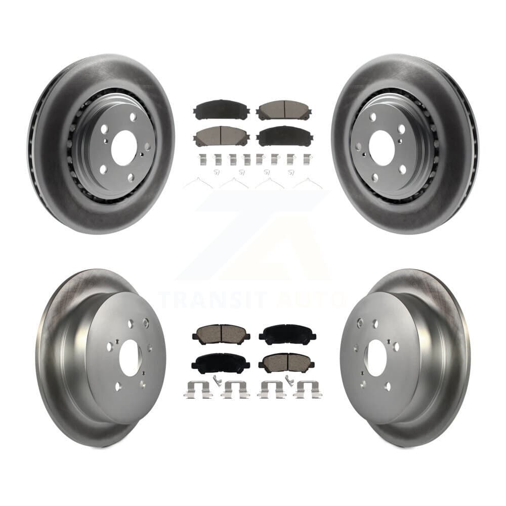 Transit Auto - KGC-102407 - Front and Rear Disc Brake Kits image 1