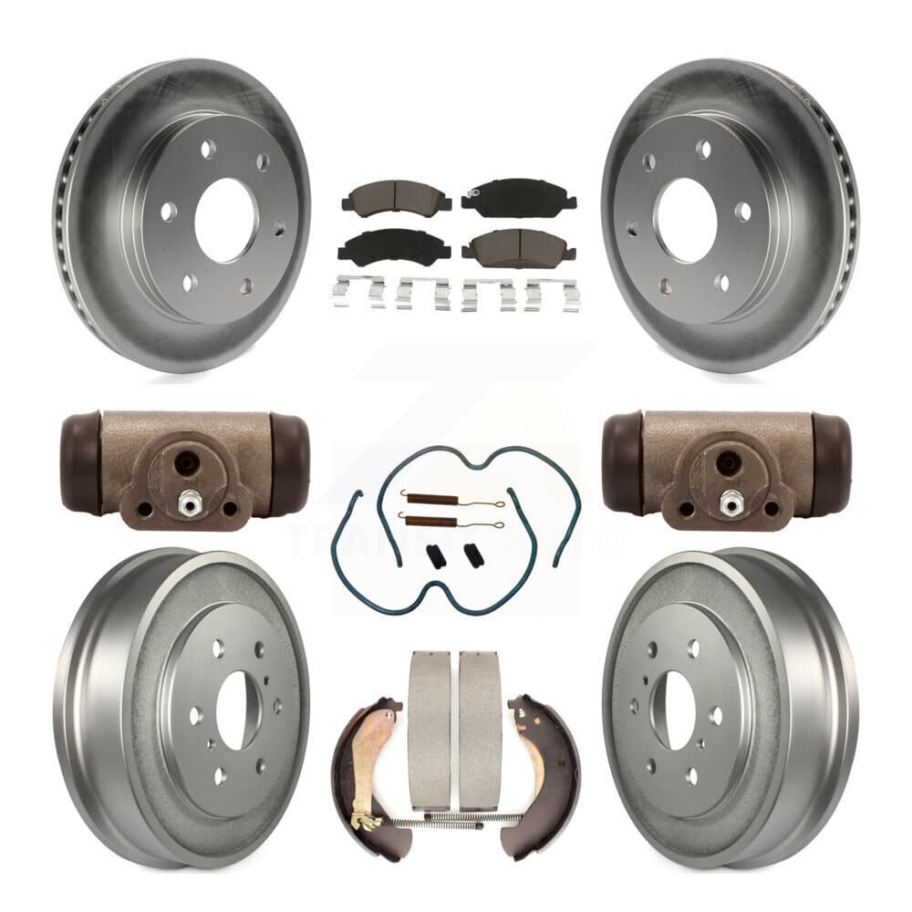 Transit Auto - KGC-102432 - Front and Rear Disc Brake Kits image 1