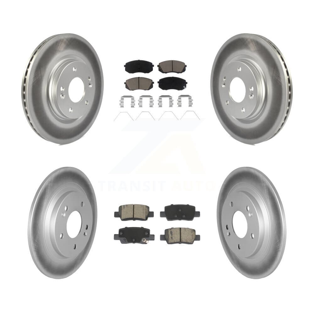 Transit Auto - KGC-102521 - Front and Rear Disc Brake Kits image 1