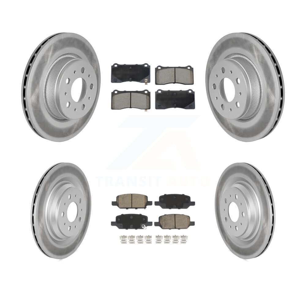 Transit Auto - KGC-102525 - Front and Rear Disc Brake Kits image 1