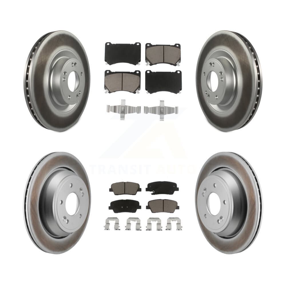 Transit Auto - KGC-102730 - Front and Rear Disc Brake Kits image 1