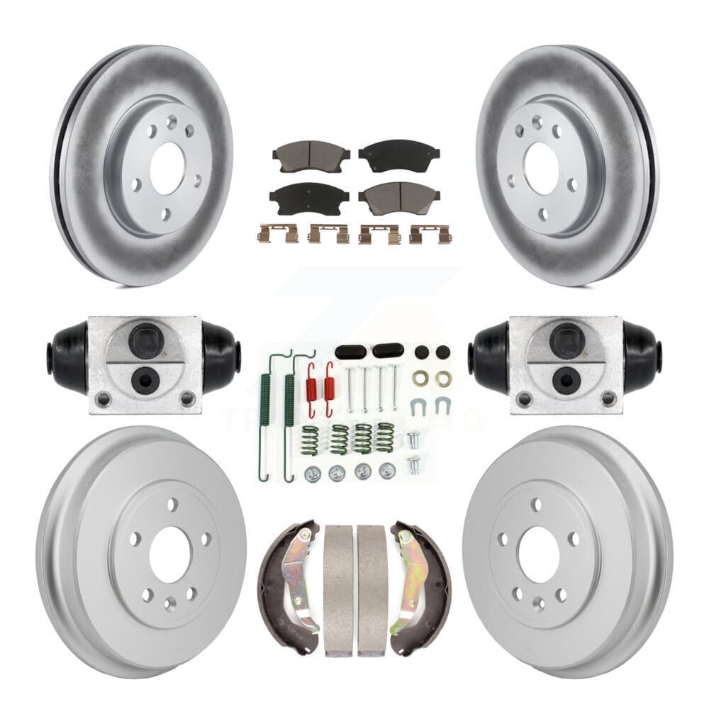 Transit Auto - KGC-102891 - Front and Rear Disc Brake Kits image 1