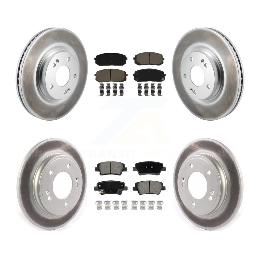 Transit Auto - KGC-103593 - Front and Rear Disc Brake Kits image 1