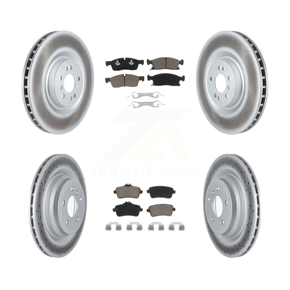 Transit Auto - KGC-103628 - Front and Rear Disc Brake Kits image 1