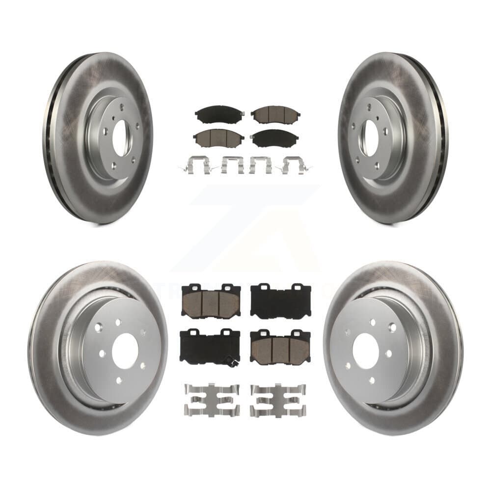 Transit Auto - KGC-103631 - Front and Rear Disc Brake Kits image 1