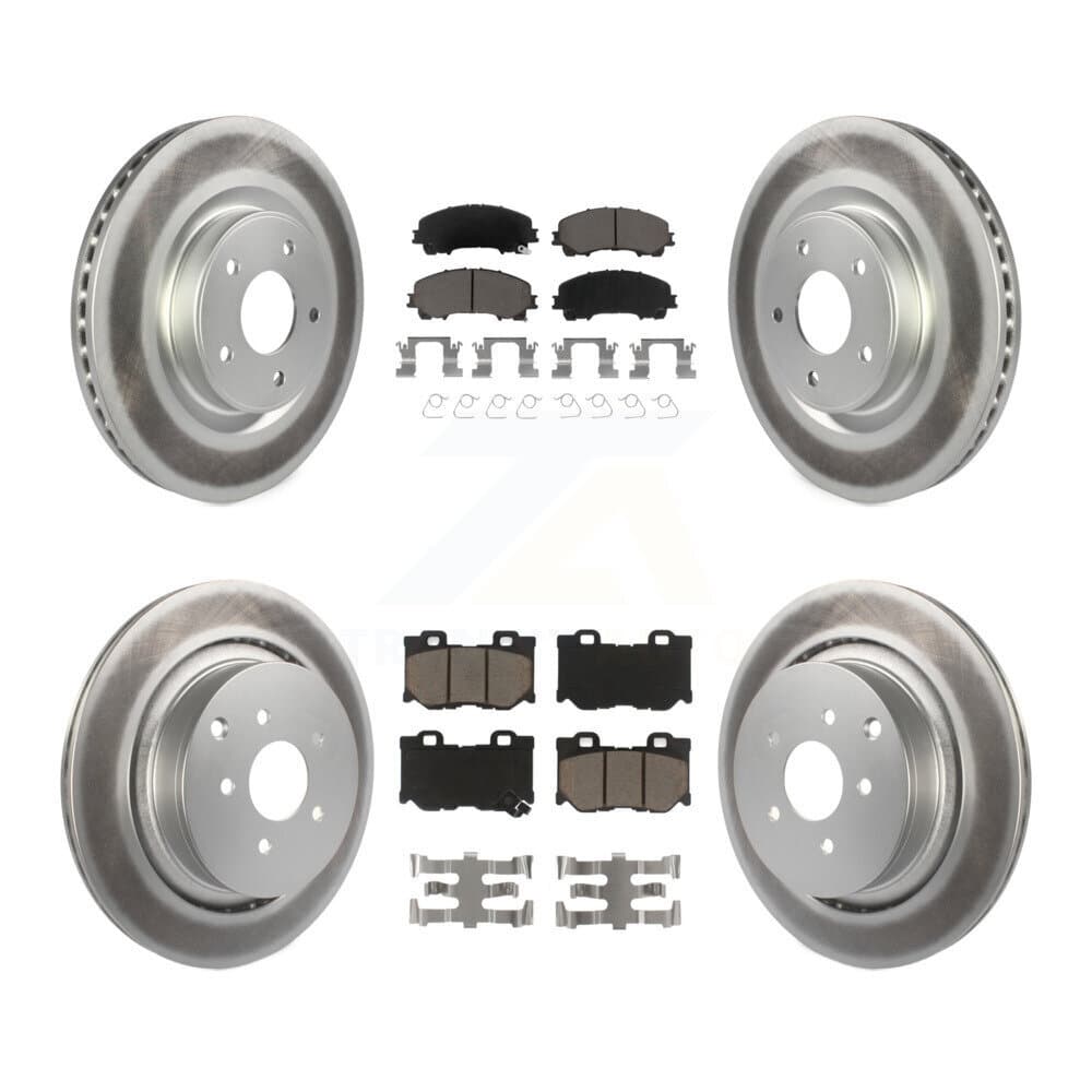 Transit Auto - KGC-103635 - Front and Rear Disc Brake Kits image 1