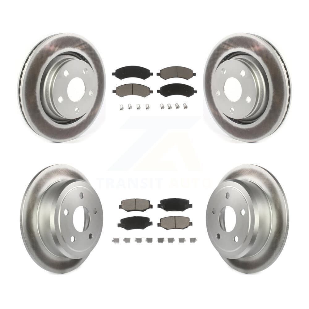 Transit Auto - KGC-103642 - Front and Rear Disc Brake Kits image 1