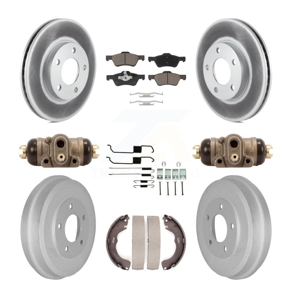 Transit Auto - KGC-103807 - Front and Rear Disc Brake Kits image 1