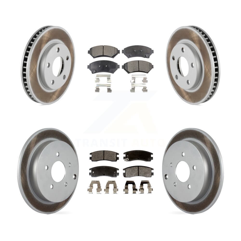 Transit Auto - KGF-100546 - Front and Rear Disc Brake Kits image 1