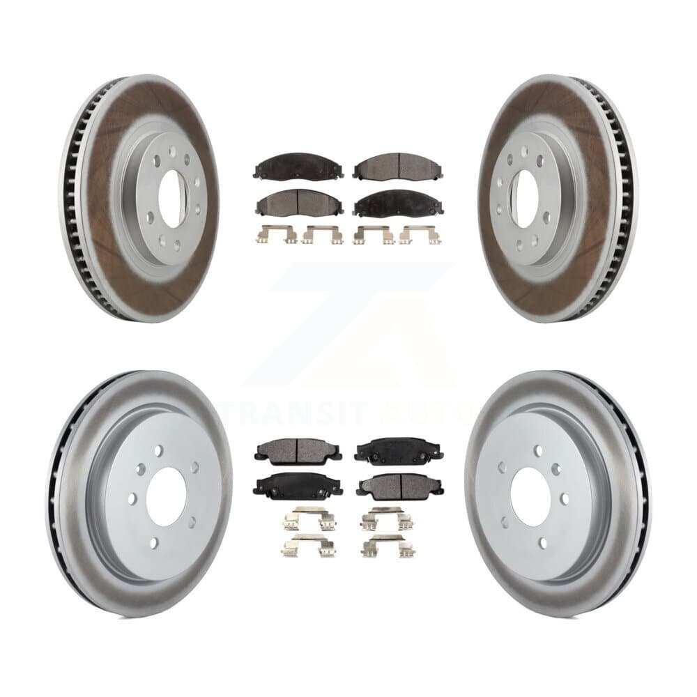 Transit Auto - KGF-100575 - Front and Rear Disc Brake Kits image 1