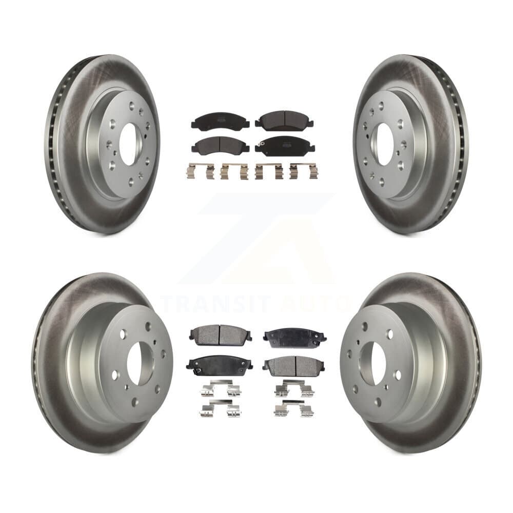 Transit Auto - KGF-100591 - Front and Rear Disc Brake Kits image 1