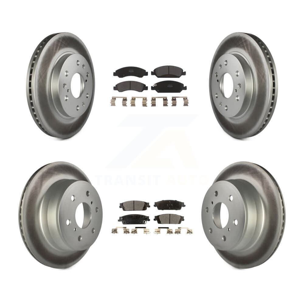 Transit Auto - KGF-100592 - Front and Rear Disc Brake Kits image 1