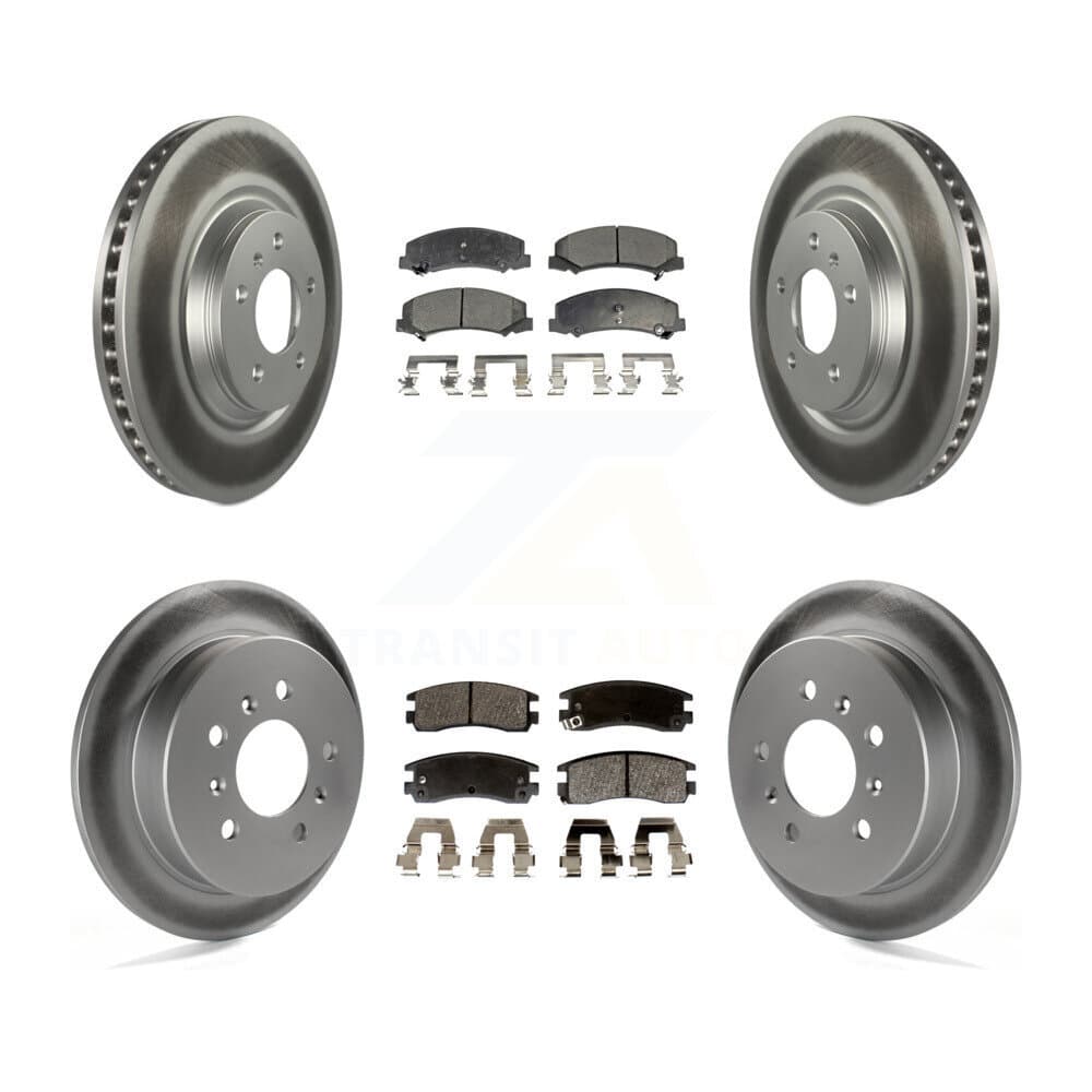 Transit Auto - KGF-100599 - Front and Rear Disc Brake Kits image 1