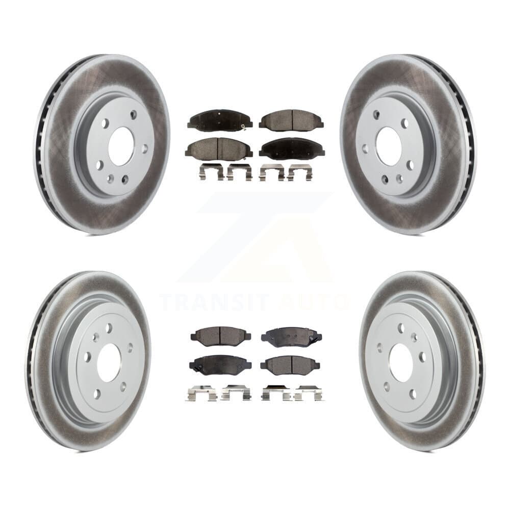 Transit Auto - KGF-100607 - Front and Rear Disc Brake Kits image 1