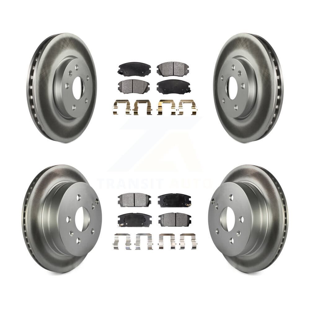 Transit Auto - KGF-100611 - Front and Rear Disc Brake Kits image 1