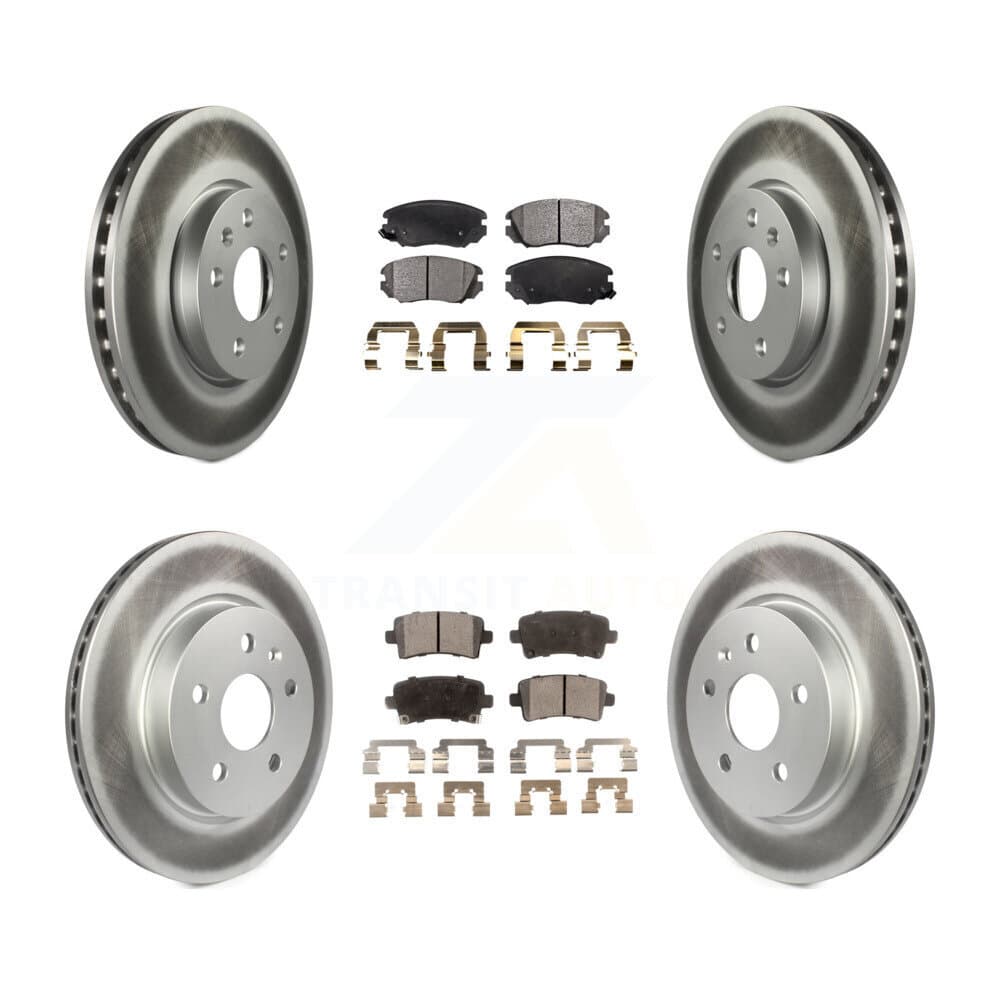 Transit Auto - KGF-100612 - Front and Rear Disc Brake Kits image 1
