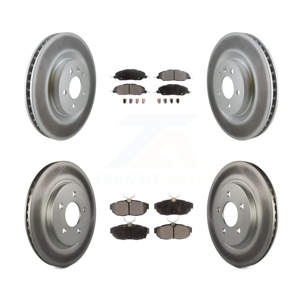 Transit Auto - KGF-100675 - Front and Rear Disc Brake Kits image 1