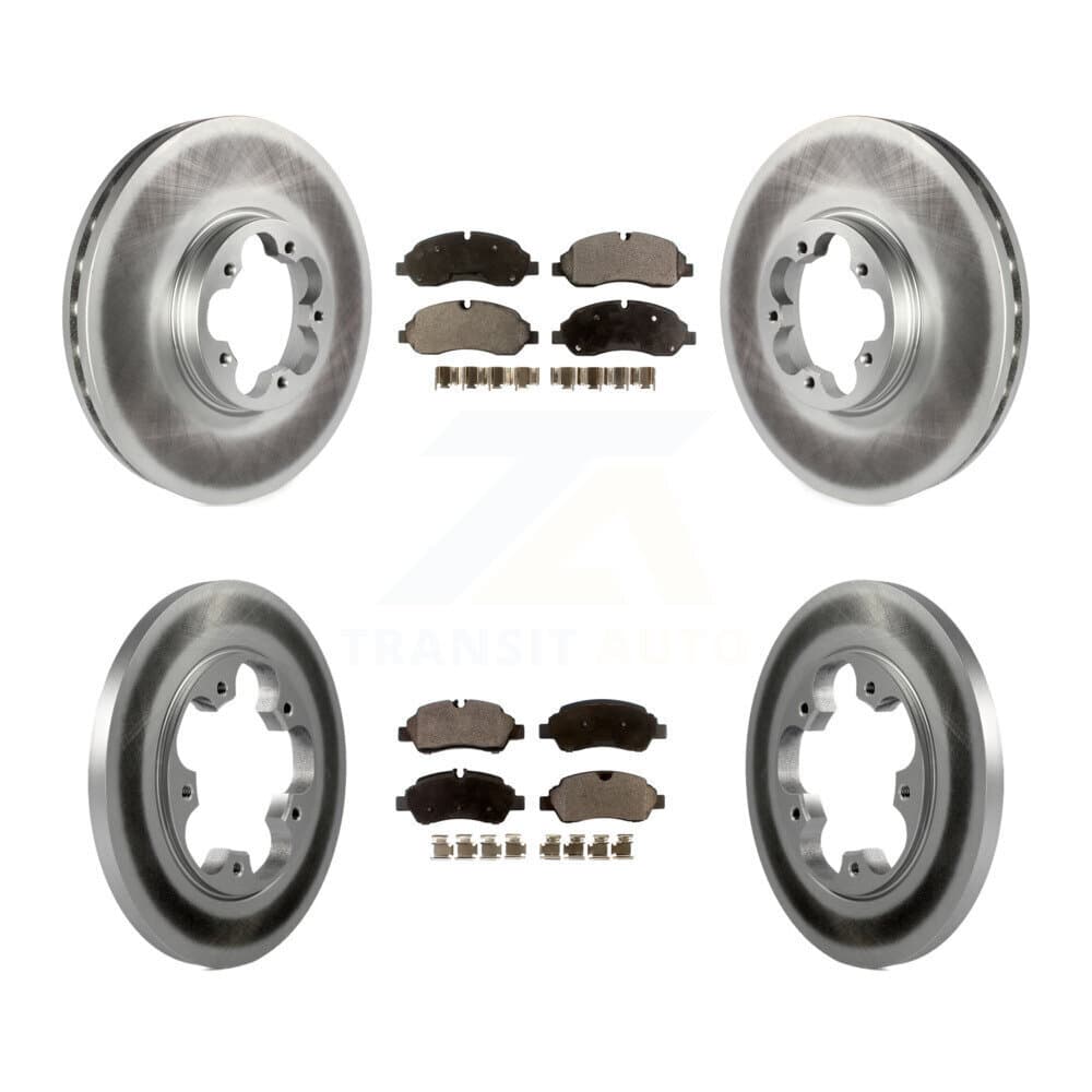 Transit Auto - KGF-100686 - Front and Rear Disc Brake Kits image 1