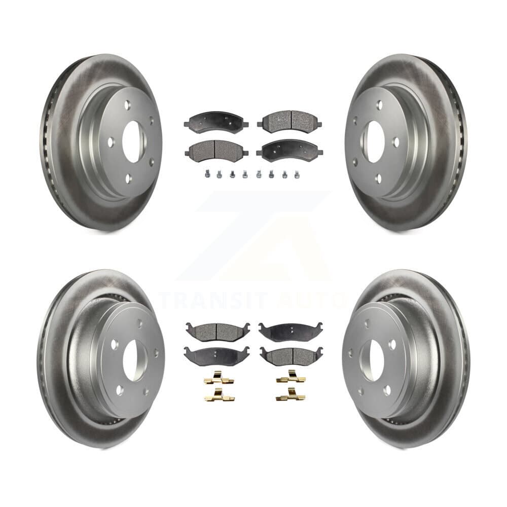 Transit Auto - KGF-100705 - Front and Rear Disc Brake Kits image 1
