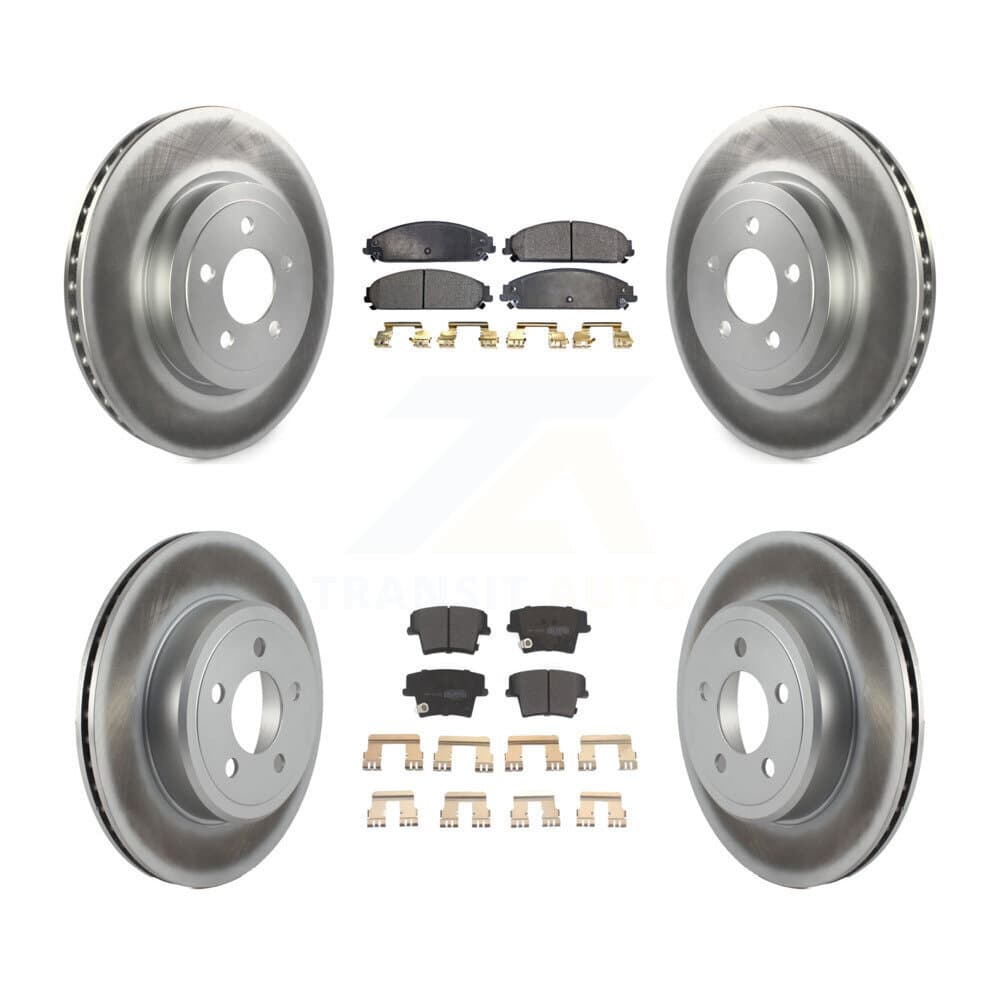 Transit Auto - KGF-100714 - Front and Rear Disc Brake Kits image 1