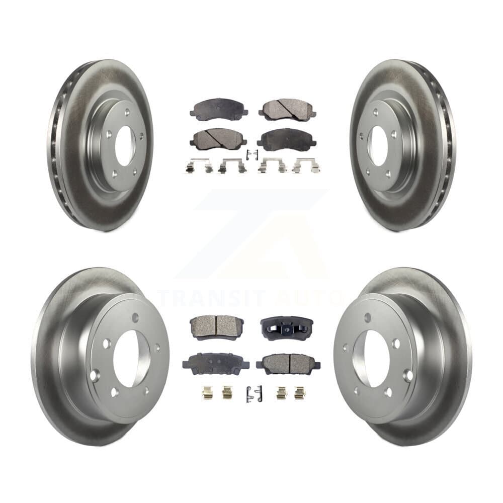 Transit Auto - KGF-100725 - Front and Rear Disc Brake Kits image 1
