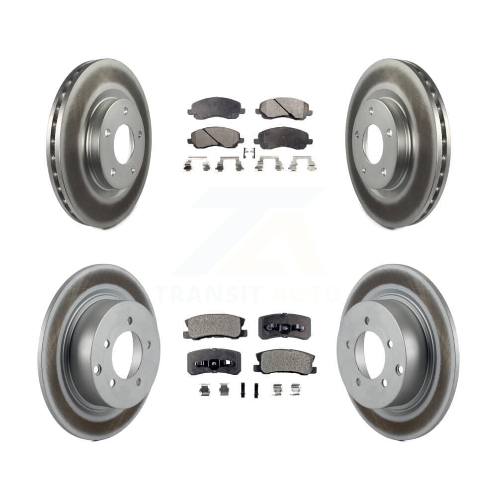 Transit Auto - KGF-100726 - Front and Rear Disc Brake Kits image 1