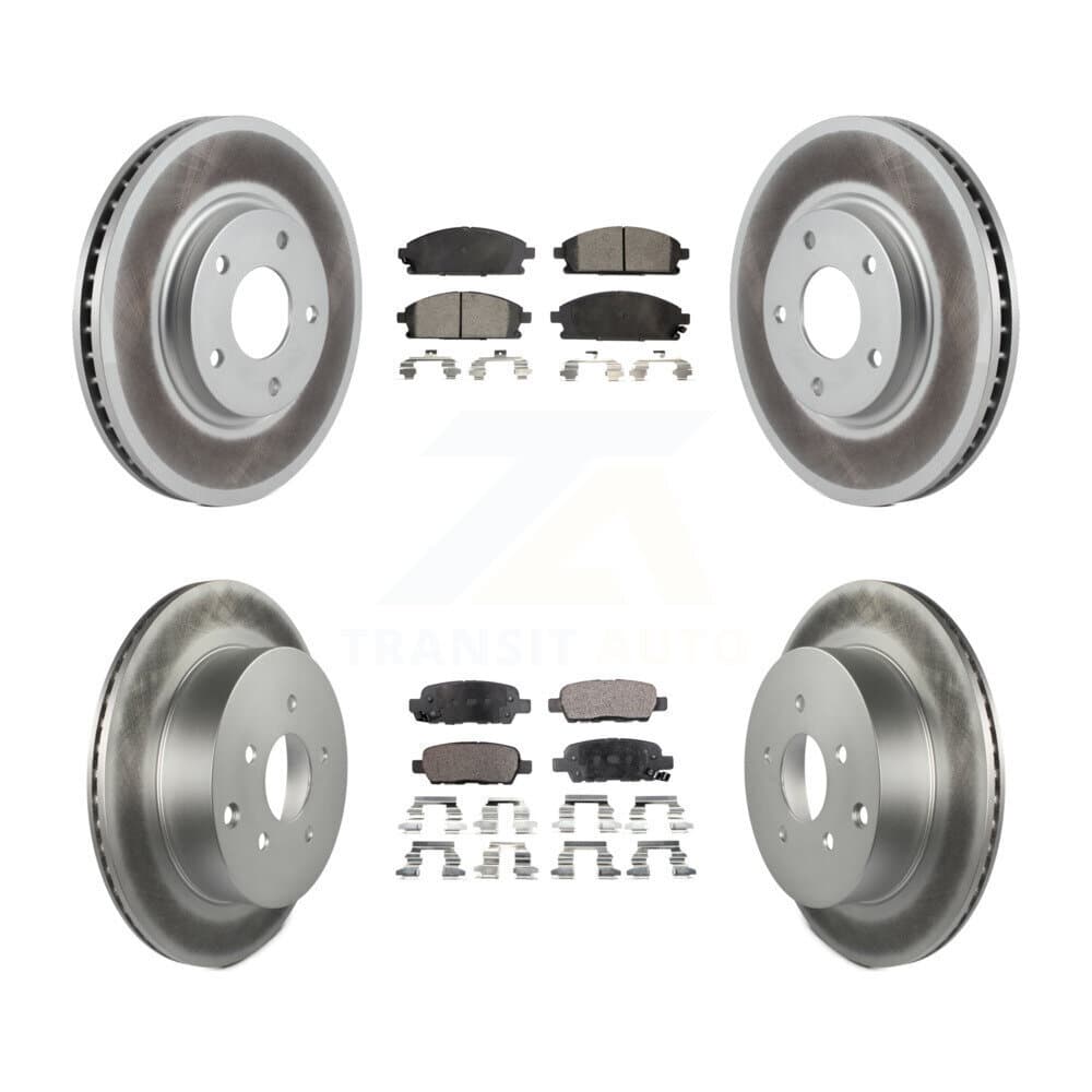 Transit Auto - KGF-100851 - Front and Rear Disc Brake Kits image 1