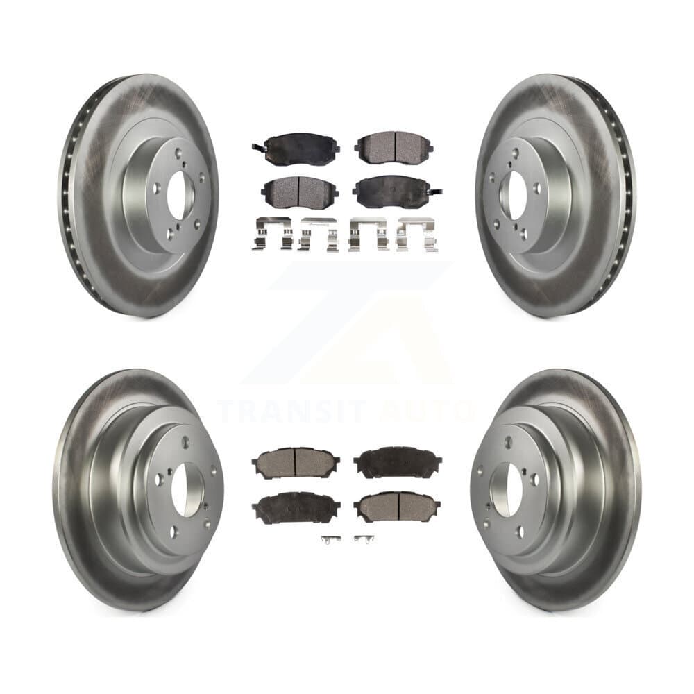 Transit Auto - KGF-100860 - Front and Rear Disc Brake Kits image 1