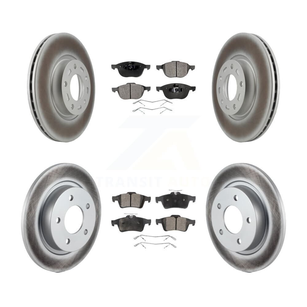 Transit Auto - KGF-100876 - Front and Rear Disc Brake Kits image 1