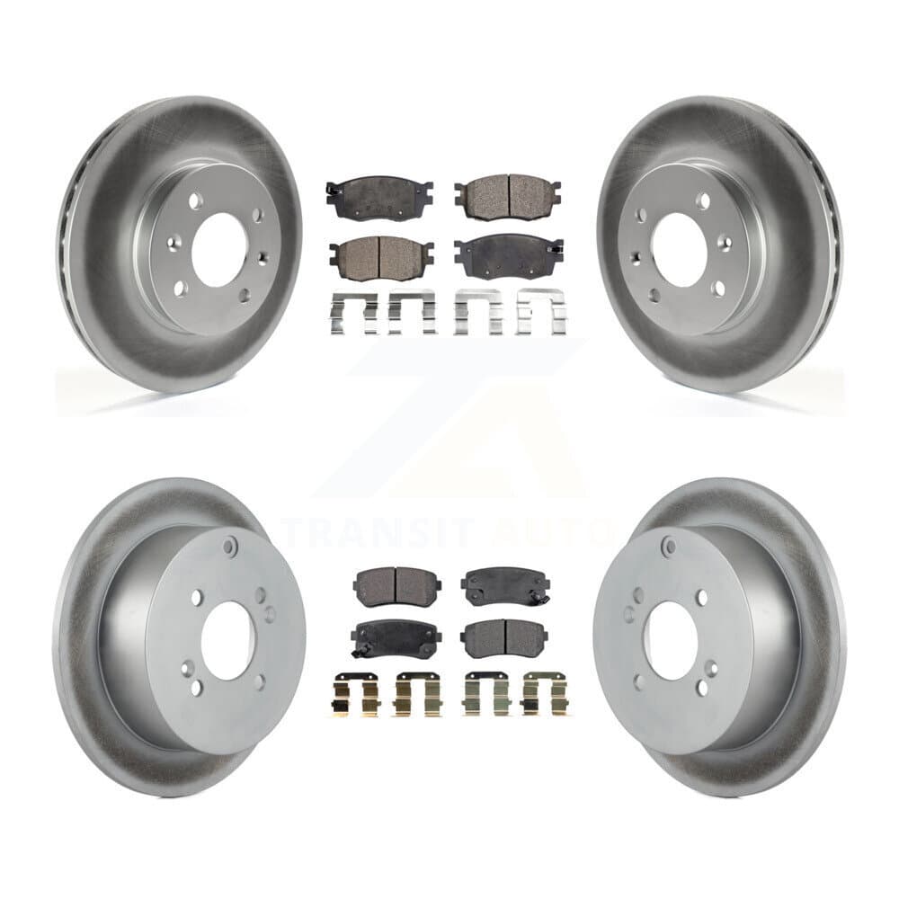 Transit Auto - KGF-100927 - Front and Rear Disc Brake Kits image 1