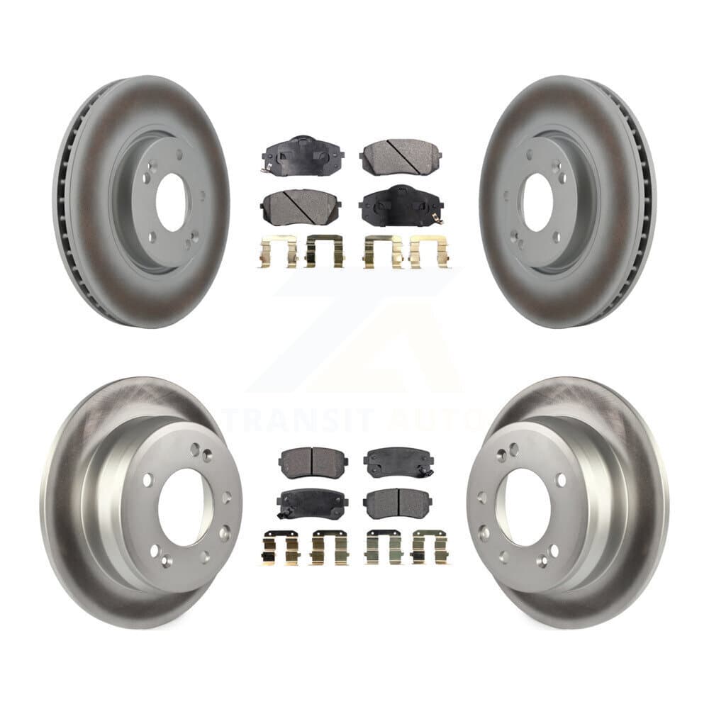 Transit Auto - KGF-100936 - Front and Rear Disc Brake Kits image 1
