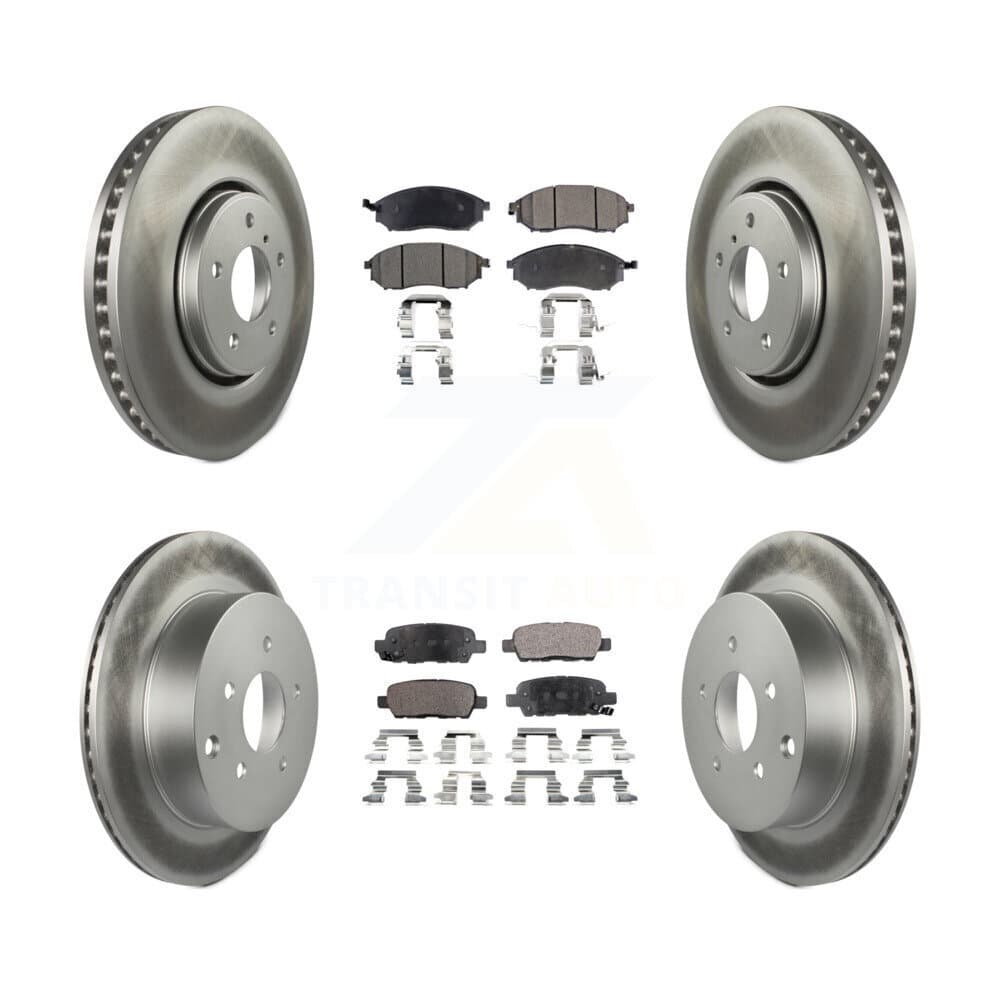 Transit Auto - KGF-100994 - Front and Rear Disc Brake Kits image 1